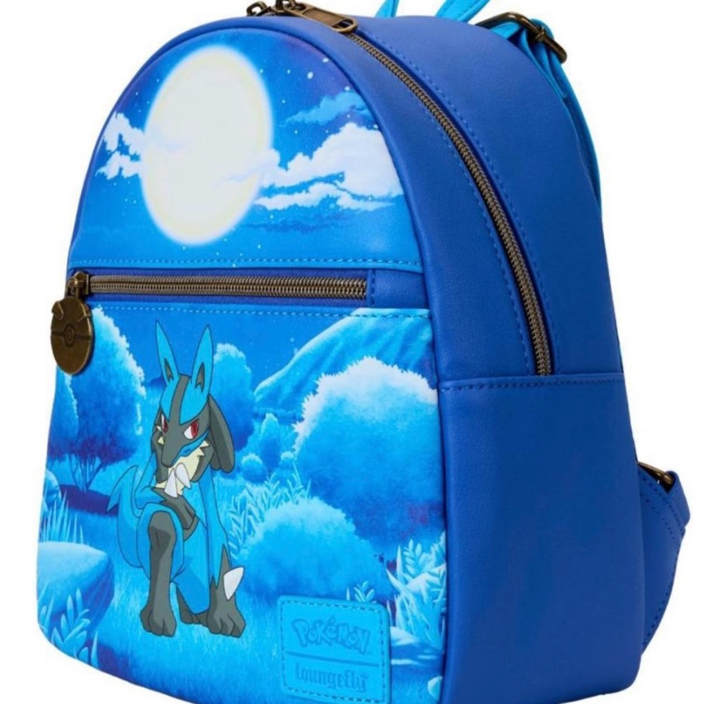 Pokemon Lucario Loungefly BNWT - Picture 2 of 14